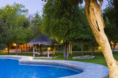 Mushara Lodge zwembad
